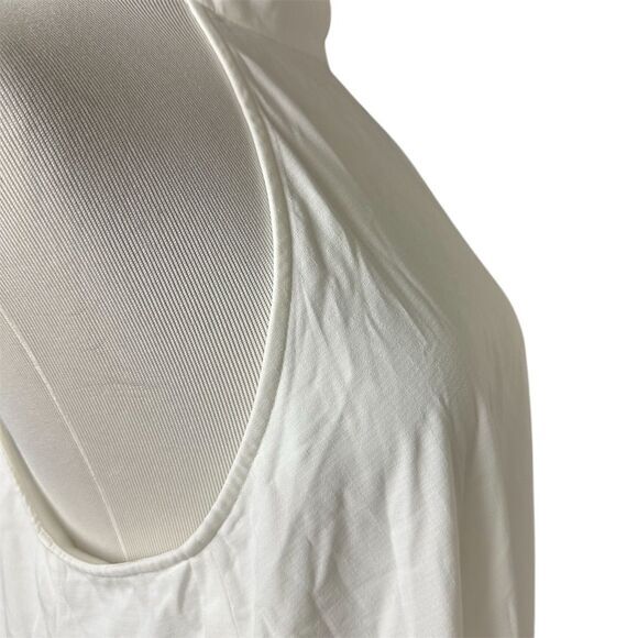 NWT Lulus Women's Love of Mine White Halter Swing Dress Size L Party Mini - Picture 4 of 10